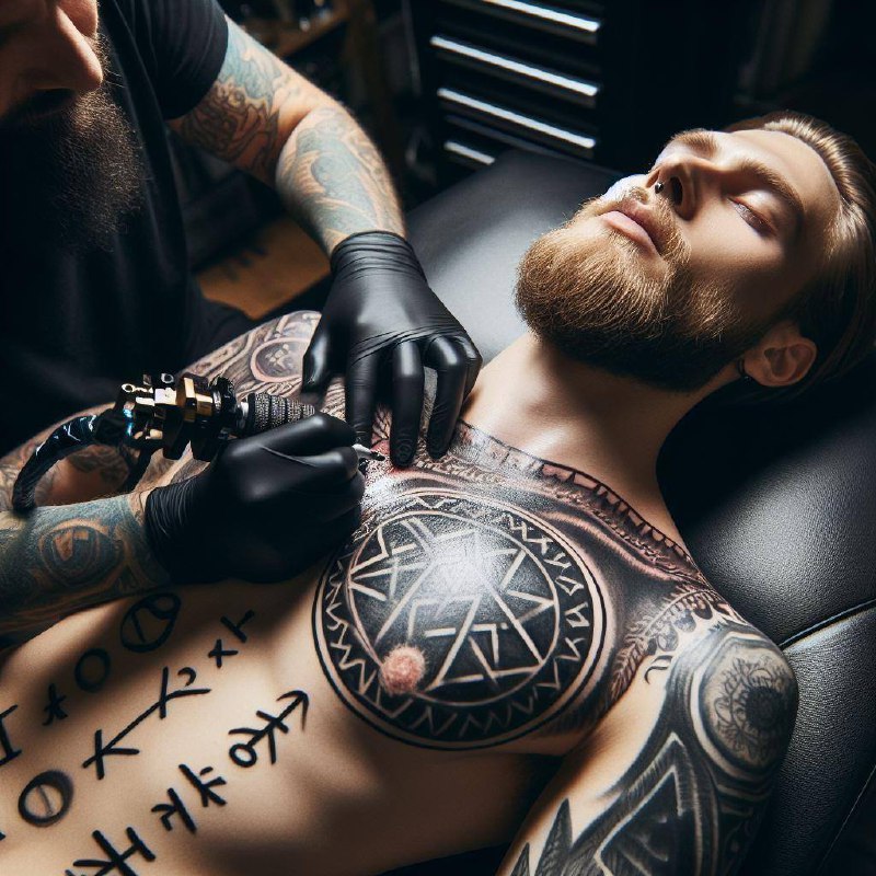 Магическая татуировка и символизм